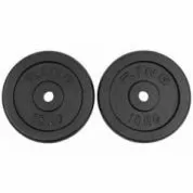 RING Tegovi 2x10kg crni standardni liveni - RX PLO1-10