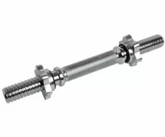 RING Šipka za bučice sa navojem 35cm, hromirana, 2.5kg-RX SIPBUC