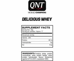 Delicious Whey Protein, 908 gr Jagoda QNT