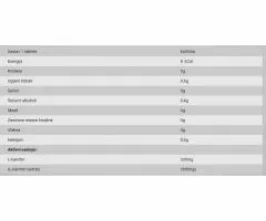 Šumeći L-Karnitin, Limun 20tab BioTechUsa