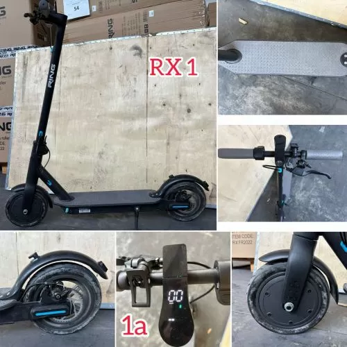 RING električni trotinet RX1 black OUTLET