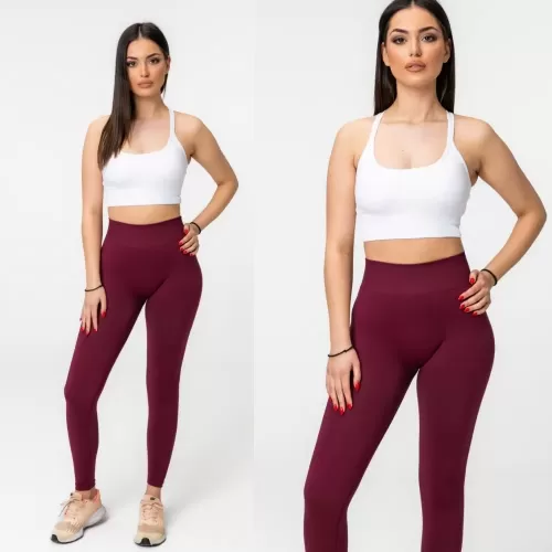 RING Flow Seamless helanke Burgundy