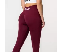 RING Flow Seamless helanke Burgundy