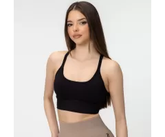 RING X-Back Top Jet Black