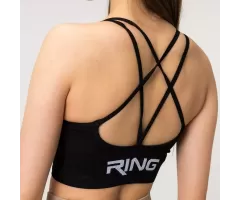 RING X-Back Top Jet Black