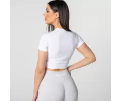 RING Active Crop Top White