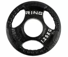 RING Olimpijski tegovi liveni sa hvatom 1x 1,25kg RX PL14-1,25
