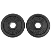 RING Tegovi 2x1.25kg crni standardni liveni - RX PLO1-1.25